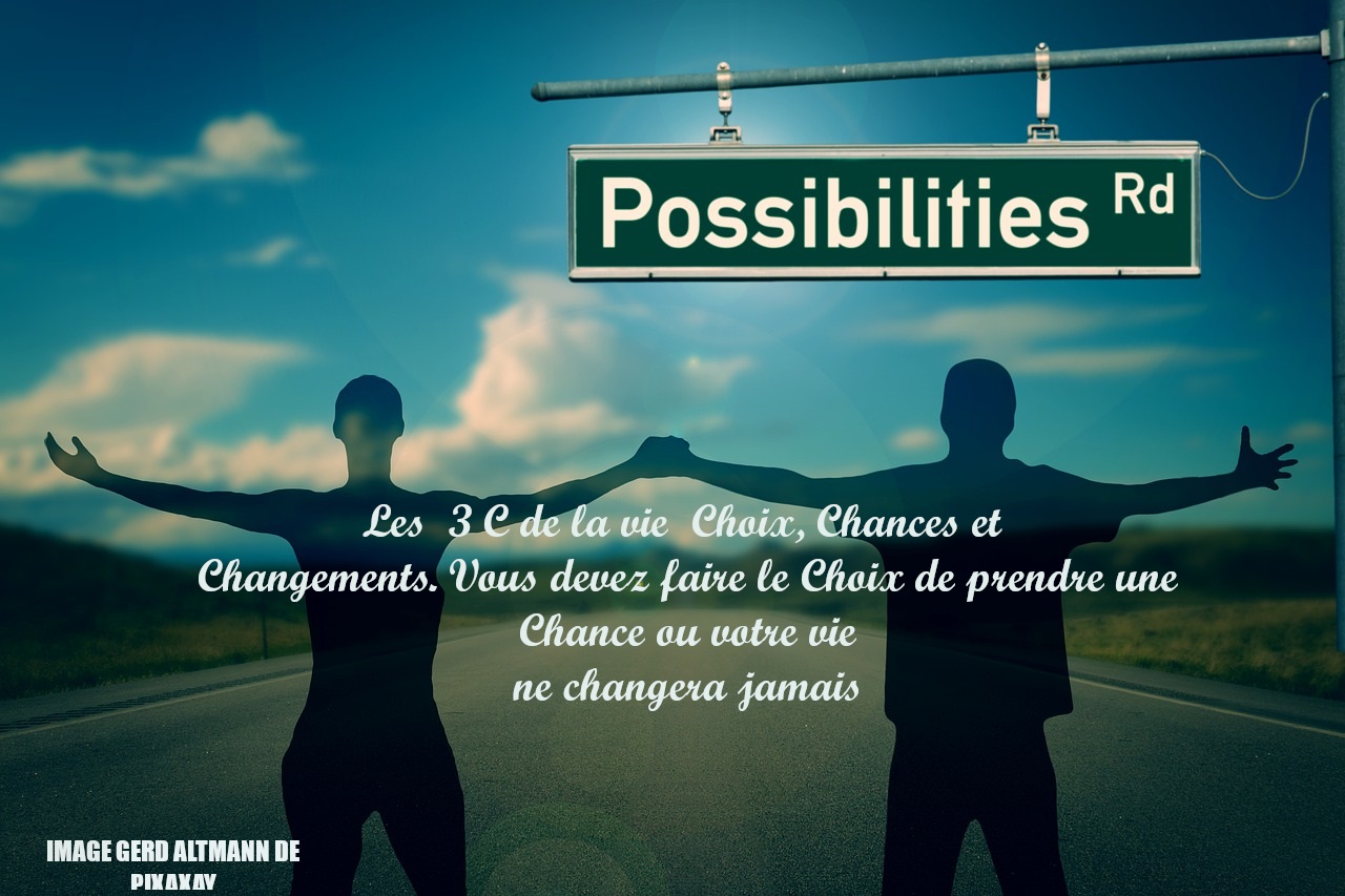 Saisir votre chance !